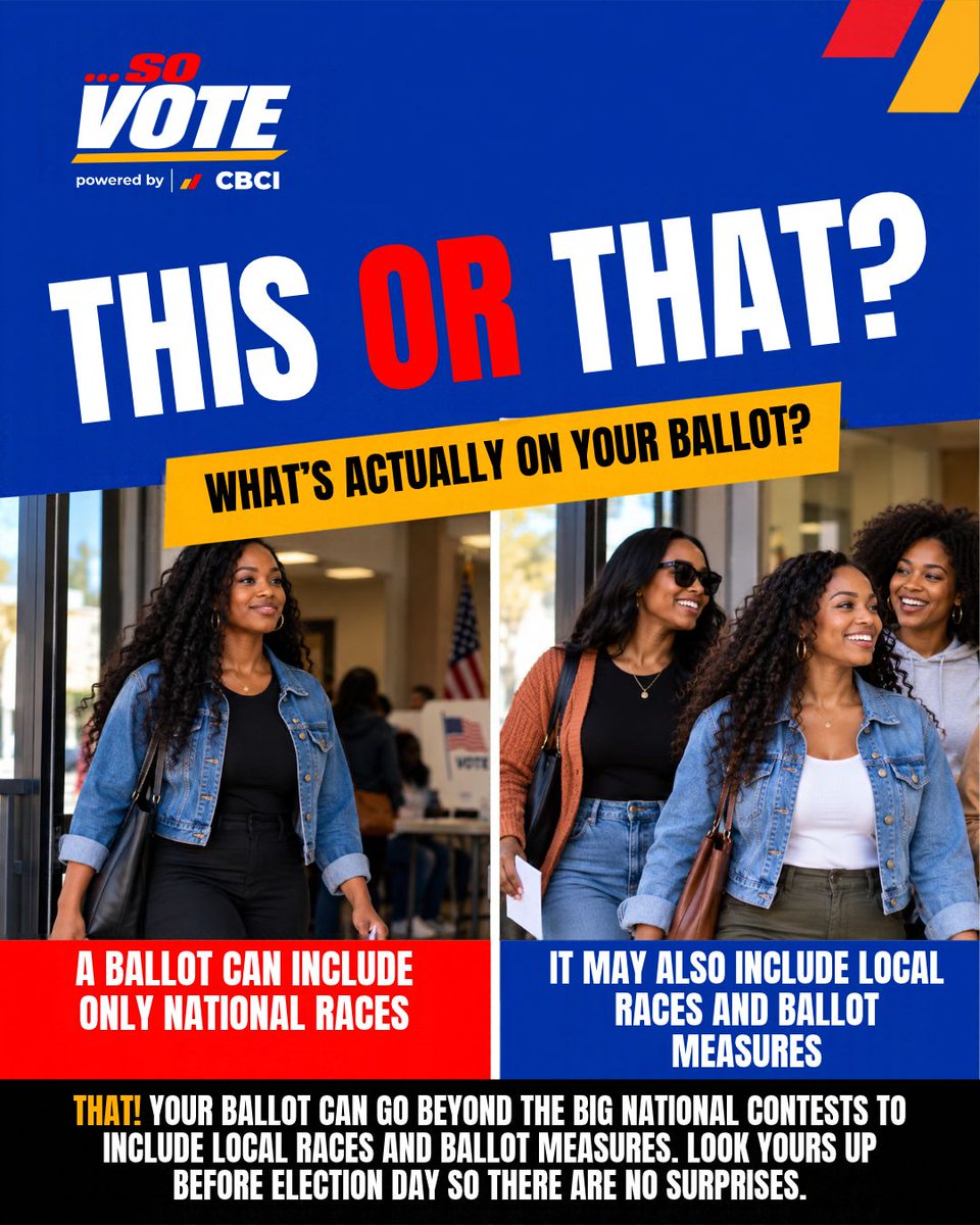 SoVoteHQ's tweet photo. This or that, but make it voting. 🗳️
Swipe to pick a side, then see how many you got right. 
Drop your score in the comments and send this to the friend who always has a hot take. Rules vary by state and county, so check your official election website for yours. 
Get out and Vote https://t.co/9DLcp3u08z