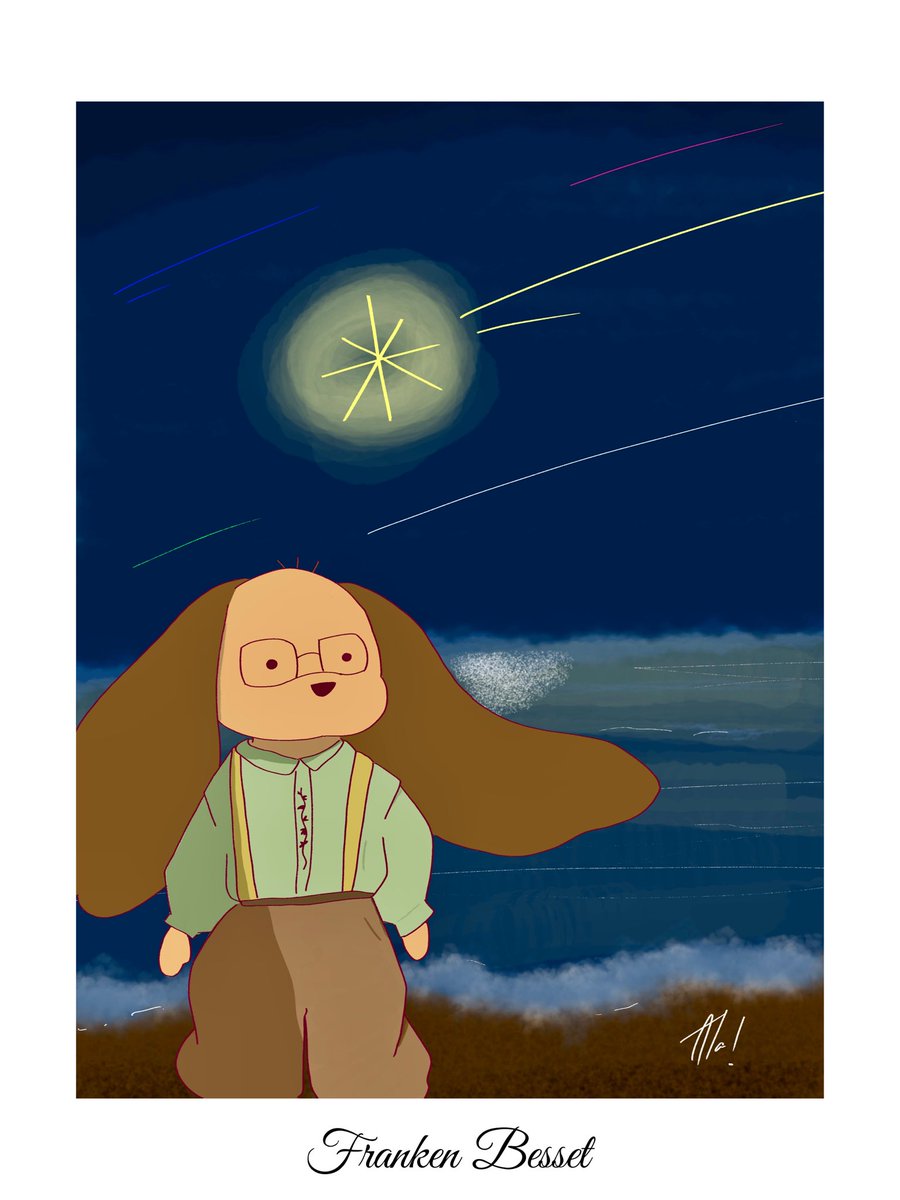 Symbolnote's tweet photo. ⁡⟡キャラクタービジュアル⟡

『フランケン・べセット』🐕

- ehon no mori presents -

#Symbolnote  #akariiiart https://t.co/4h1ydy2LU3