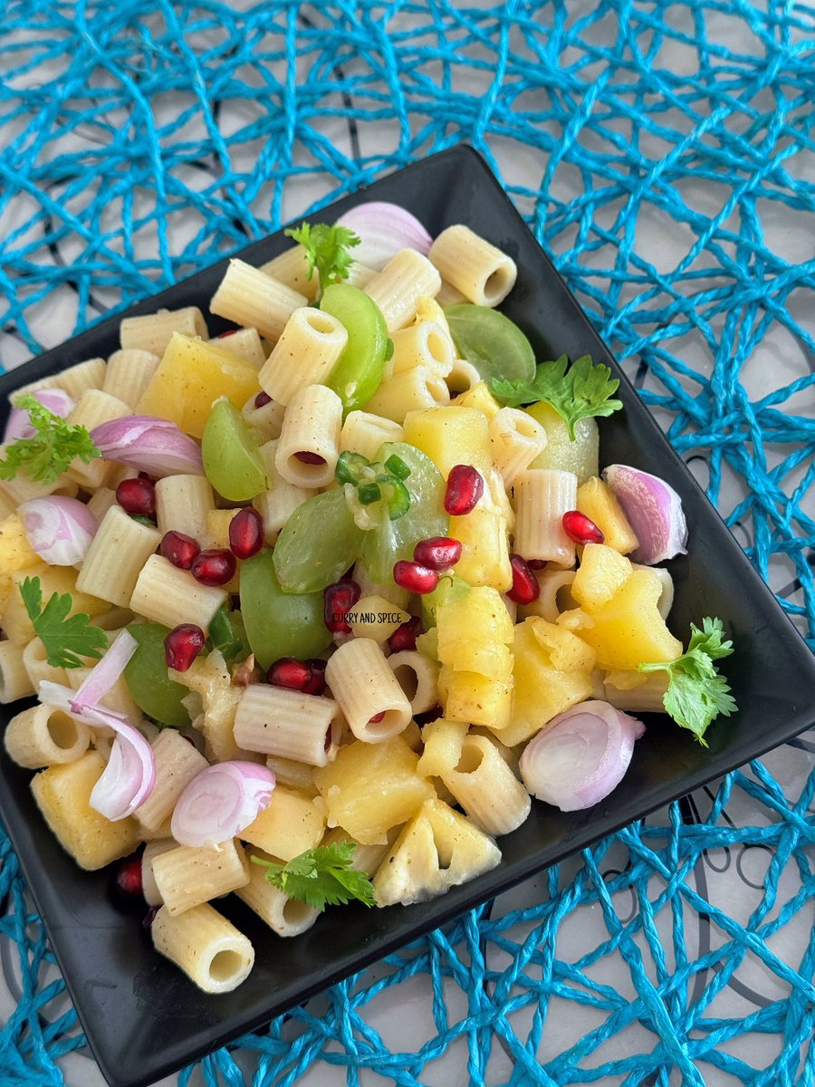 Somasray's tweet photo. MACARONI POTATO FRUITS MEDLEY https://t.co/mgpG5A7d8O https://t.co/4nBTipfmGi