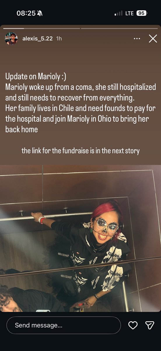 LavishNed's tweet photo. Hey guys! Idk if anyone saw but this is an update about Marioly! &amp; her family has started a fundraiser for her medical bills, &amp; so her mom can stay with her during her recovery. Sharing donating or just getting the word. Here’s the link. https://t.co/sQ7qw4uYa0 https://t.co/obUycSmZQo