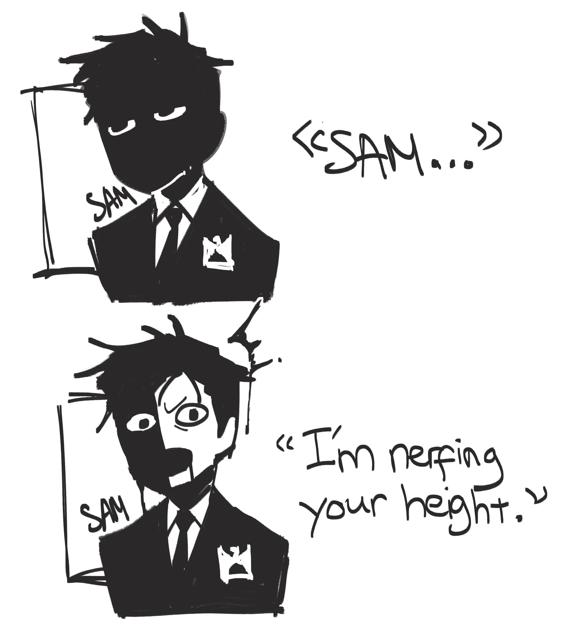 Mayuurx| Comms Open on X: "SAM doodles #PerpetuityDissonance" / X