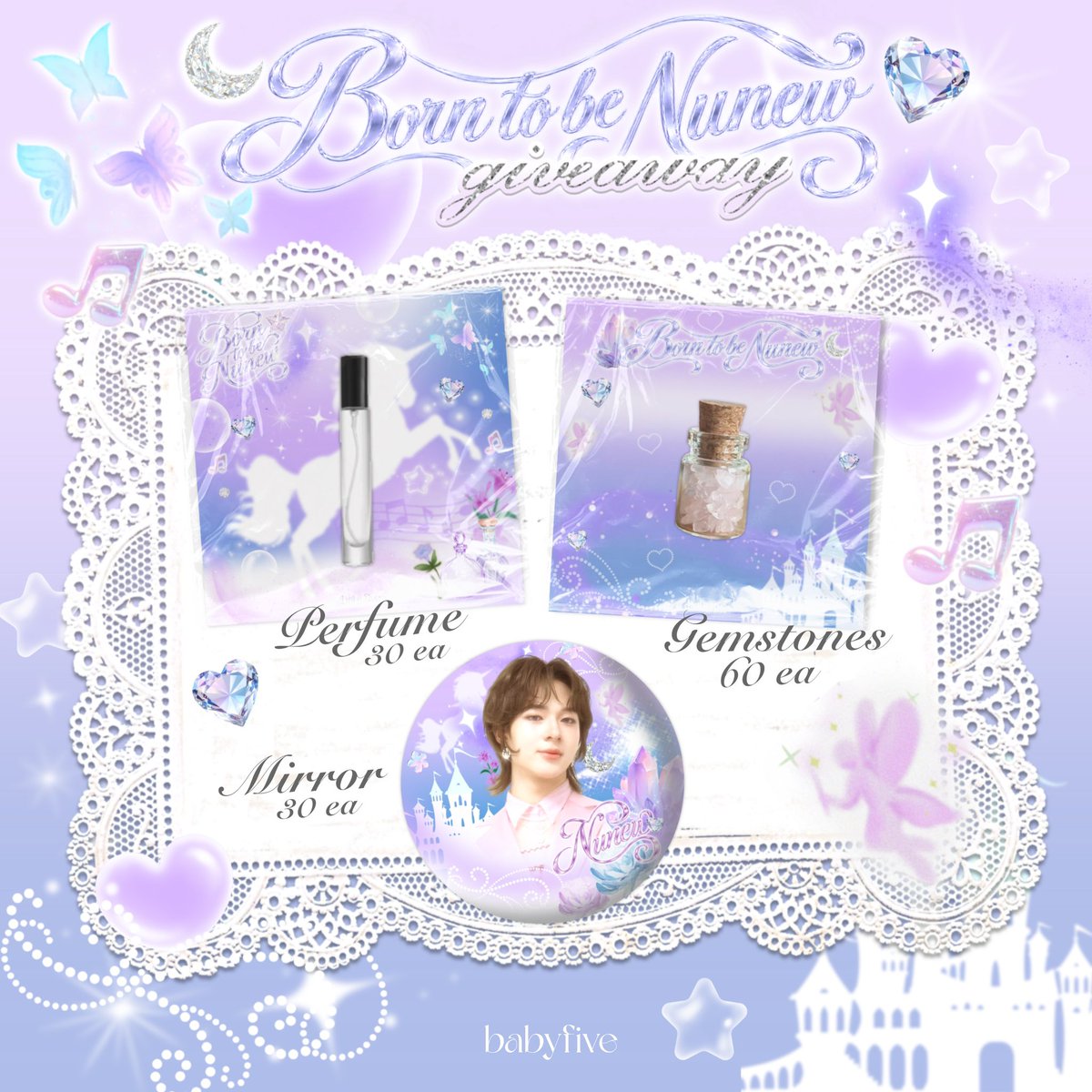 1stbabyf1ve's tweet photo. 🛍️ 𝑮𝒊𝒗𝒆𝒂𝒘𝒂𝒚 𝓯𝓸𝓻 𝓝𝓾𝓝𝓮𝔀 𝟐𝓷𝓭 𝓒𝓸𝓷𝓬𝓮𝓻𝓽🍒

🔮 ℬ𝑜𝓇𝓃 𝓉𝑜 𝒷𝑒 𝒩𝓊𝓃𝑒𝓌 𝒞𝑜𝓃𝒸𝑒𝓇𝓉 🐈

📍: ℐ𝓂𝓅𝒶𝒸𝓉 𝒜𝓇𝑒𝓃𝒶
🗓️: 𝟹𝟷/𝟷𝟶 - 𝟶𝟷/𝟷𝟷
🕰️ : 𝓉𝒷𝒸.

𝓅𝓁𝓈 𝓀𝒾𝓃𝒹𝓁𝓎 𝓇𝓉 🩵

#NuNew2ndConcert
#NuNew https://t.co/NUUYPzzV7P