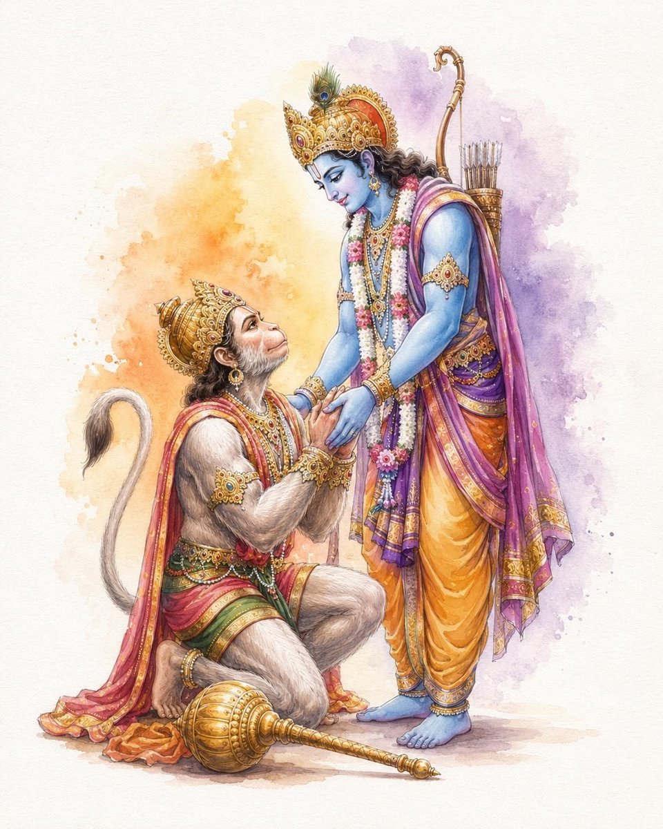 Alone000000000's tweet photo. 🌺💞🌺💞🌺
राम नाम कड़वा लगे
मीठे लागे दाम
दुविधा में दोनों गए
माया मिली न राम..❣️
🌺💞🌺💞🌺

जय 🏹श्री राम🪷 https://t.co/7DBHBgPXbP