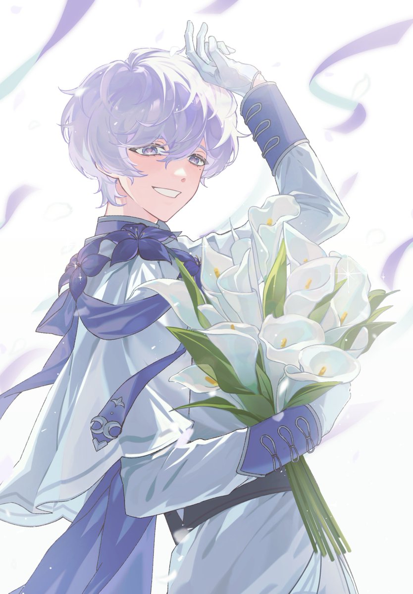 D_Mer_'s tweet photo. 💜Happy Birthday, Merlin! https://t.co/WOdSi9C0vk