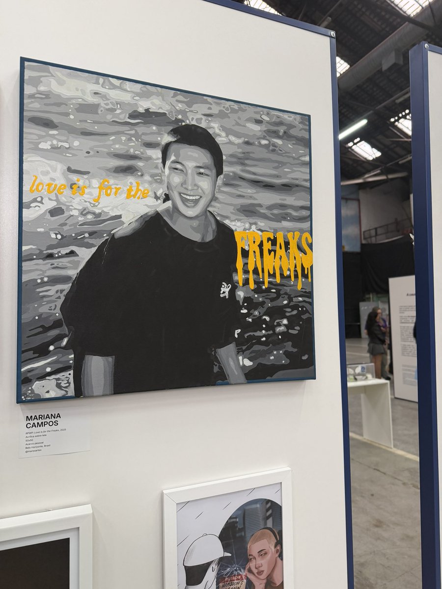 lysdwww's tweet photo. Passei na exposição do Nam! Cara, que ideia incrível. Parabéns ao trabalho dos envolvidos.

A exposição contempla várias obras feitas por armys que falam sobre o Nam, trajetória e momento da carreira dele aqui em São Paulo. Fiquei encantada, real. 

📍A Arte de Ser Humano https://t.co/JGffemp4P8