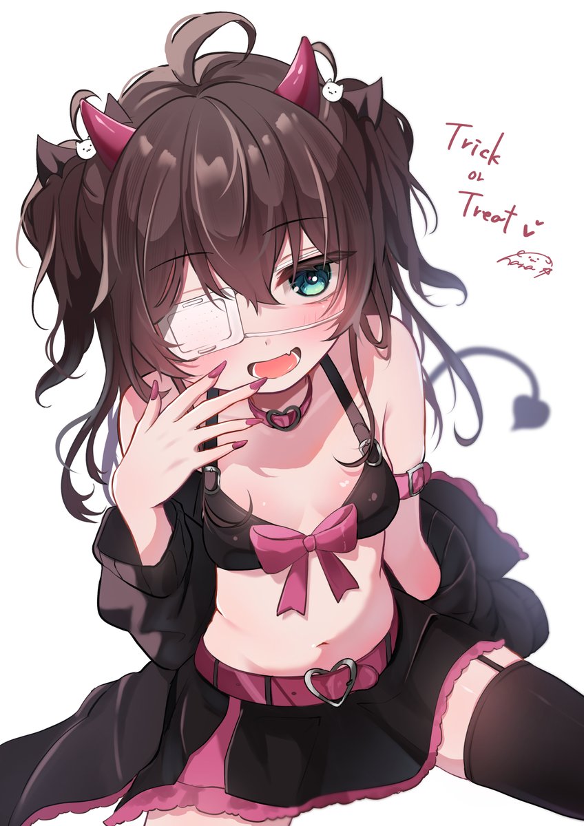 n_hl08's tweet photo. Trick or Treat😈💗
#祭絵 https://t.co/7AIkZTdkmb