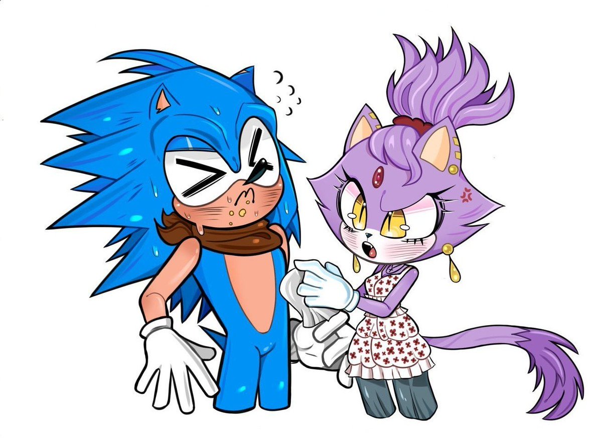 Deghem_67's tweet photo. Old stuff of my favorite shipp. Sonaze, I've missed you 😭 

#sonaze #sonicfanart #blazethecat #SonicTheHedgehog https://t.co/2FhPPaRTqA