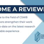 Photo by Journal of CSWB (@JournalCSWB)