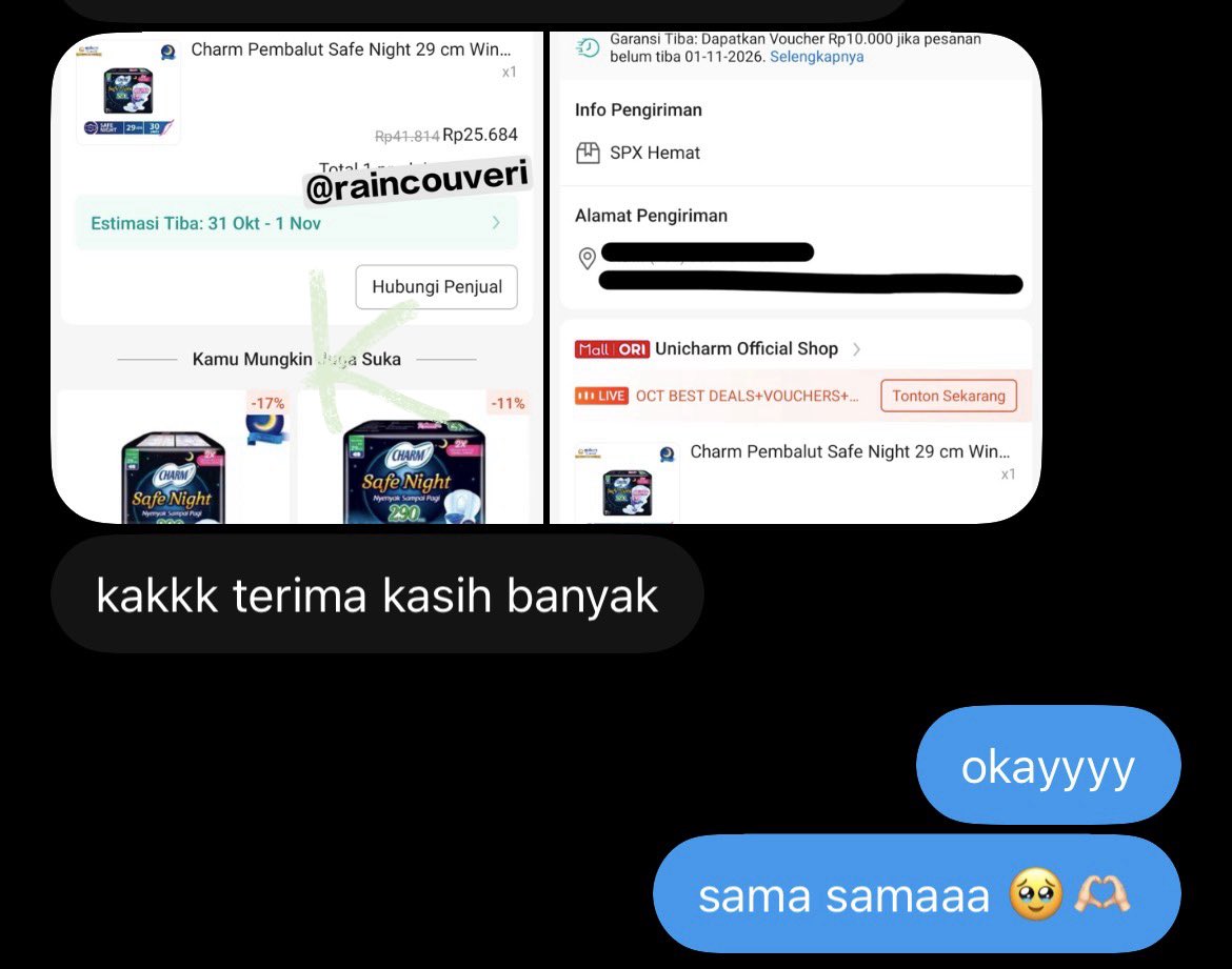 crescenthemark's tweet photo. proof warga bantu warga. 

(ps: ini menggunakan dana pribadiku) https://t.co/cMa4IwXF9a