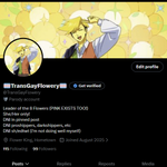 Photo by 🏳️‍⚧️TransGayFlowery🏳️‍⚧️ (@TransGayFlowery)