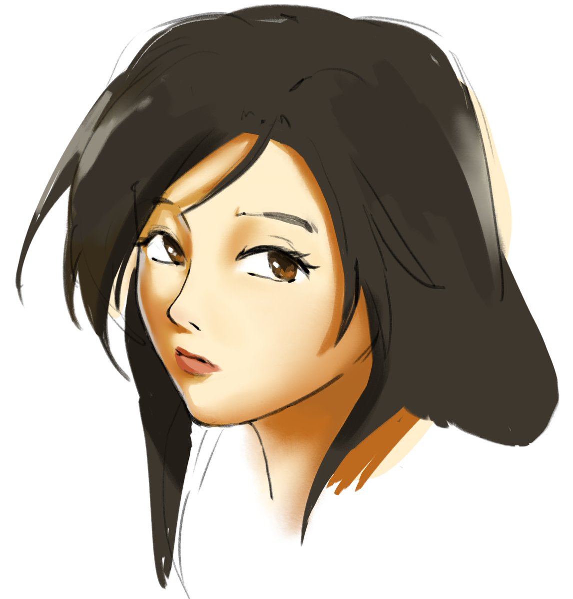 Kolyannn4_99's tweet photo. Rendering practice Garnet ffix https://t.co/R6GfLWbo7U