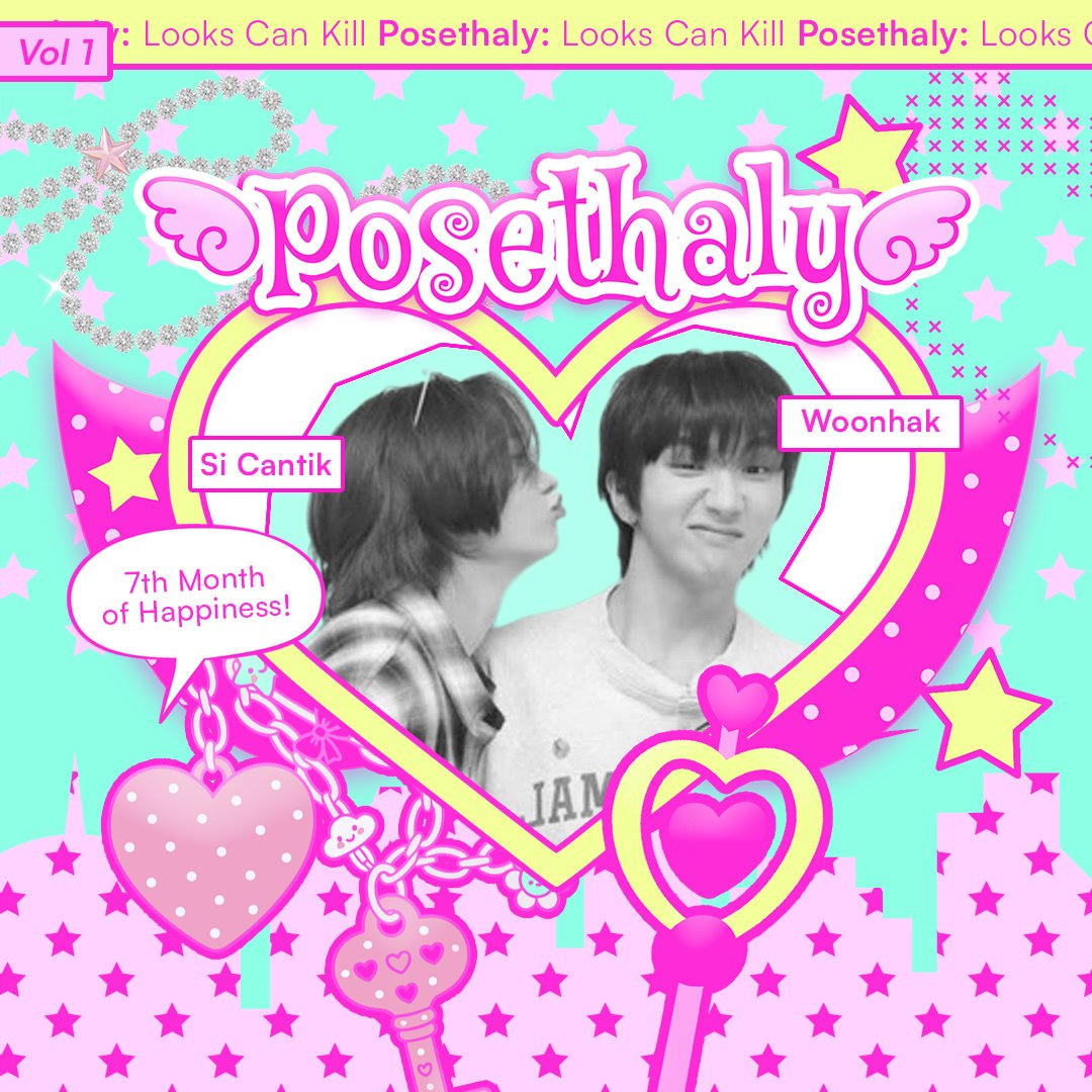 Posethaly's tweet photo. ️️ ️️
୨୧ LOOKS THAT KILL, LOVE THAT LASTS: 7 months down, and @TopicsWoonhak with his pretty boyfie still know how to steal the scene. Happy 𝟳t𝘩 𝗺𝗼𝗇t𝘩𝙨 to you, lovebirds! May the butterflies never fade, and your love keep getting iconic, 💌 
️️ ️️ https://t.co/n6Rer4DsE0
