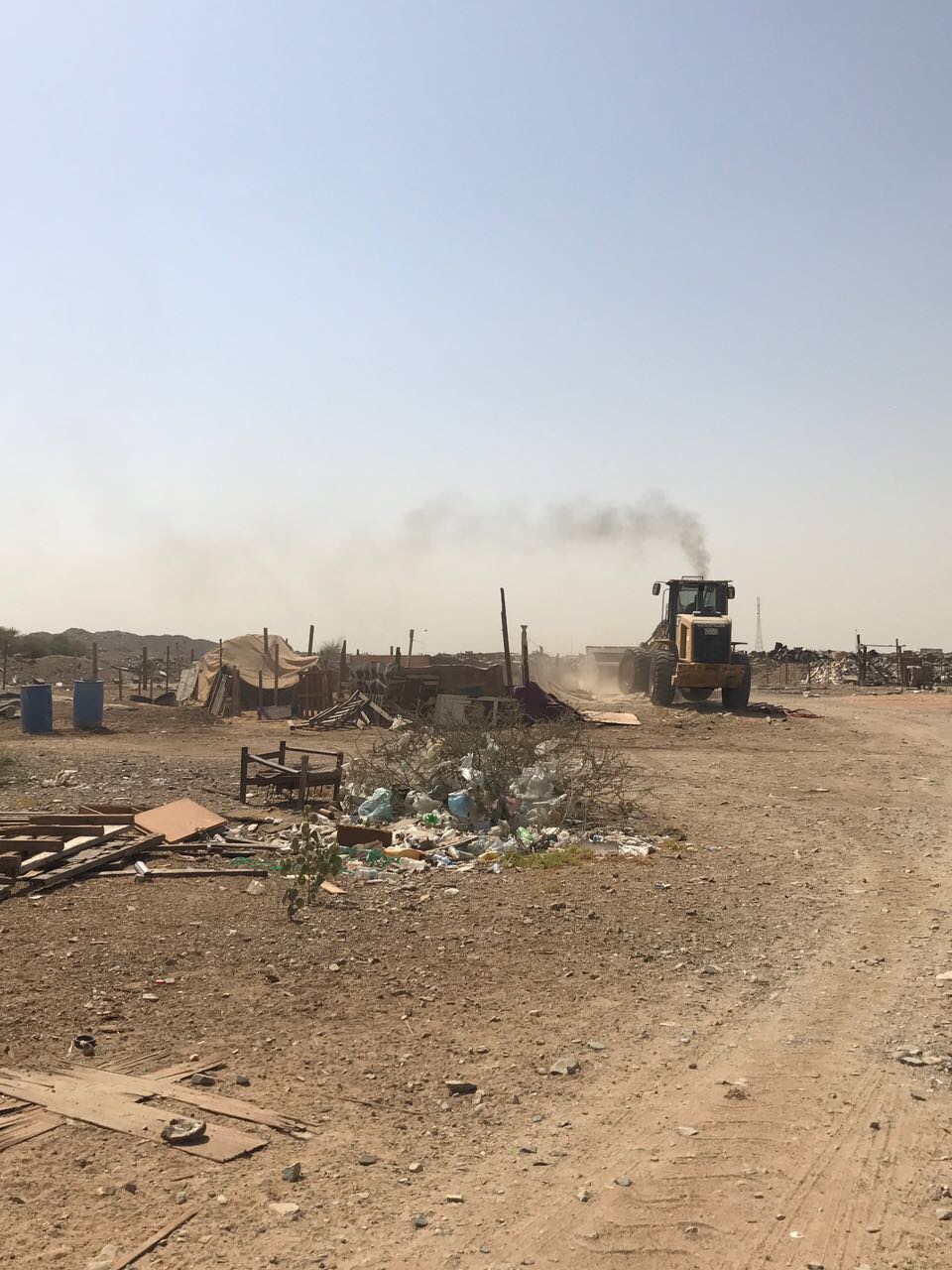 أمانة جدة تزيل 30 حظيرة عشوائية بنطاق ذهبان 