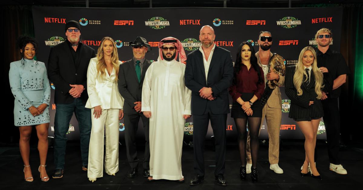 معالي المستشار تركي آل الشيخ يعلن استضافة WrestleMania 43 لأول مرة في الرياض عام 2027 وخارج أميركا الشمالية 