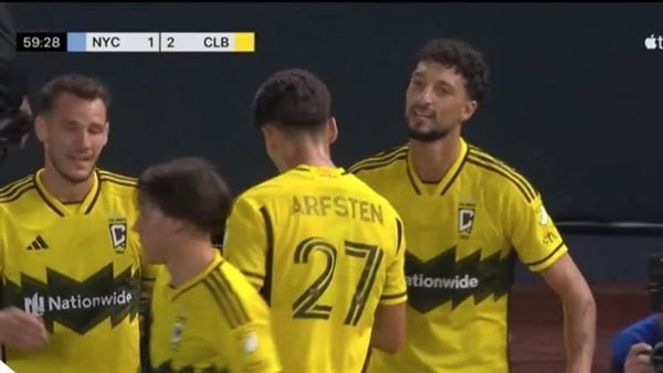 فيتو فوز مثير ل نيويورك سيتي على كولومبوس كرو، ووسام أبو علي يسجل ثاني أهدافه بالدوري الأمريكي 