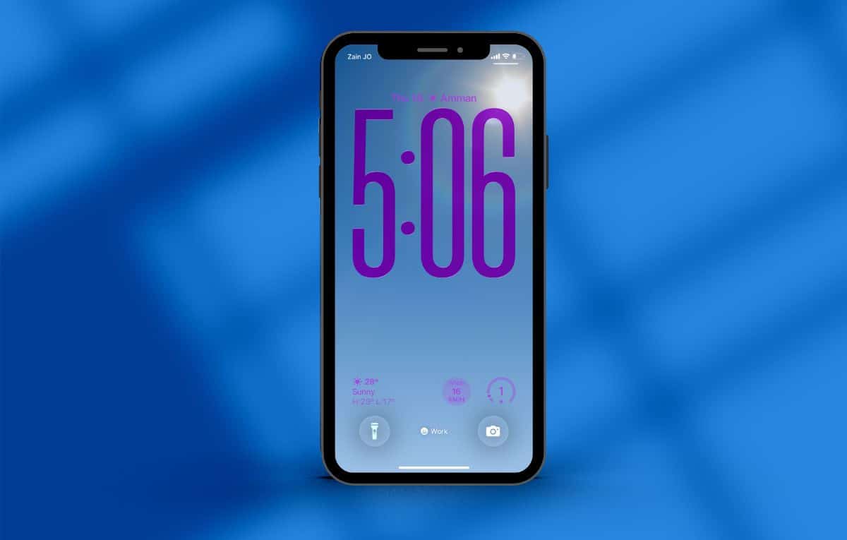 كيفية استخدام مزايا تخصيص شاشة القفل الجديدة في iOS 26 #تقنية 