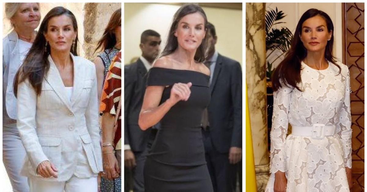 ET HIGHSTREET. 5 إطلالات للملكة ليتيزيا في مصر تجمع بين الكلاسيكية والعصرية 