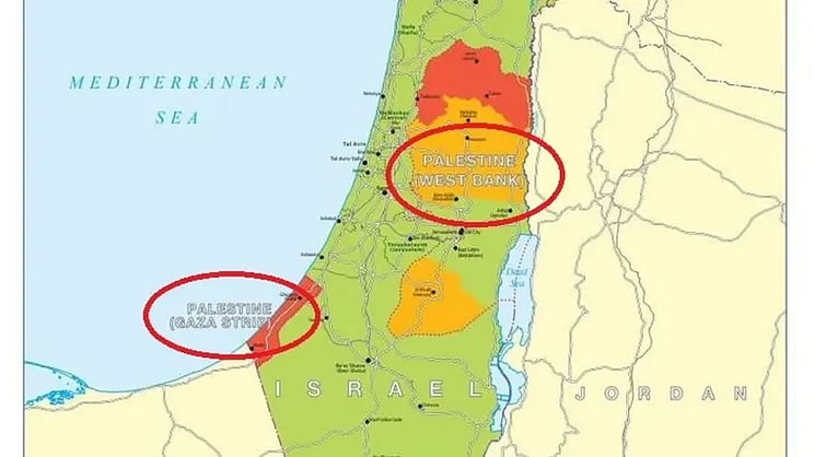 لأول مرة.. بريطانيا تدرج فلسطين في خرائطها الرسمية. اعتراف رسمي أعلنَه كير ستارمر. التسمية الجديدة بدلاً من "الأراضي الفلسطينية المحتلة". التغيير شمل خرائط وزارة الخارجية ونصائح السفر. يتزامن مع خطوات مماثلة من كندا و أستراليا 