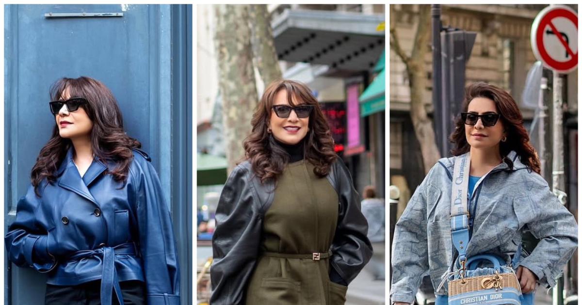 ET HIGHSTREET. من شوارع باريس هدى حسين تتألق بإطلالات عصرية وجريئة تجمع بين الأناقة والراحة وتعكس شخصيتها المتجددة 