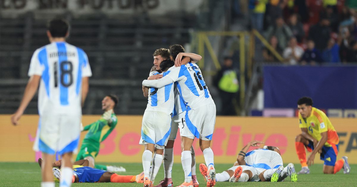 الأرجنتين تقهر كولومبيا وتتأهل لمواجهة المغرب في نهائي كأس العالم تحت عاما. 