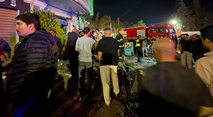 مراسل رؤيا: وفاة شاب بانفجار أسطوانة أكسجين بمحل مياه في مأدبا #عاجل 