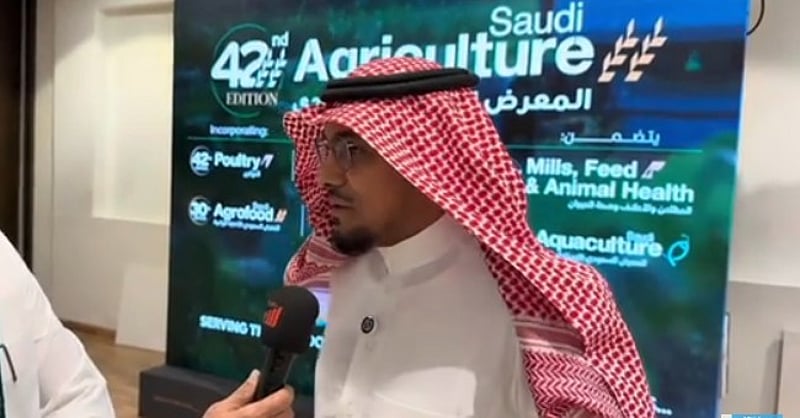 وكيل وزارة البيئة للزراعة: الإنتاج الزراعي السعودي يتجاوز 16 مليون طن. اكتفاء ذاتي في التمور والألبان والبيض. نسبة الاكتفاء في الدواجن 70٪ والخضراوات 80٪. 118 مليار ريال الناتج المحلي الزراعي.. والهدف 140 مليار بحلول 2030 