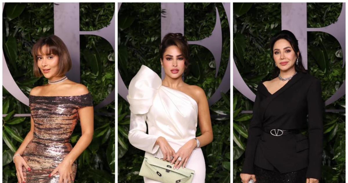 ET HIGHSTREET. بلقيس فتحي، لجين عمران، إيلي صعب وعائلته، ديما الأسدي، مينا، ديما الشيخلي، ندى باعشن، فوز الفهد جمعهم حفل العشاء السنوي الرابع لـ Oud Fashion Talks في أبراج الكويت 