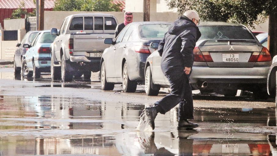 ازدياد تأثر المملكة من بعد ظهر الخميس بالمُنخفض الجوي 