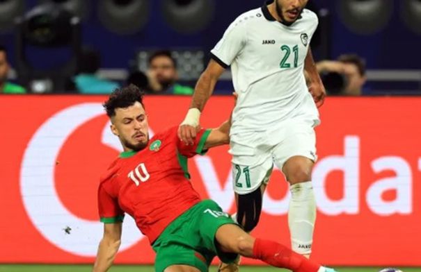 أسود الأطلس يتجاوزون نسور قاسيون بهدف يتيم #عاجل 