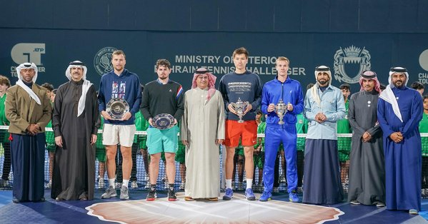 بطولة وزارة الداخلية ATP تشالنجر للتنس تفوز بجائزة أفضل بطولة ATP125 في العالم #صحيفة_البلاد 