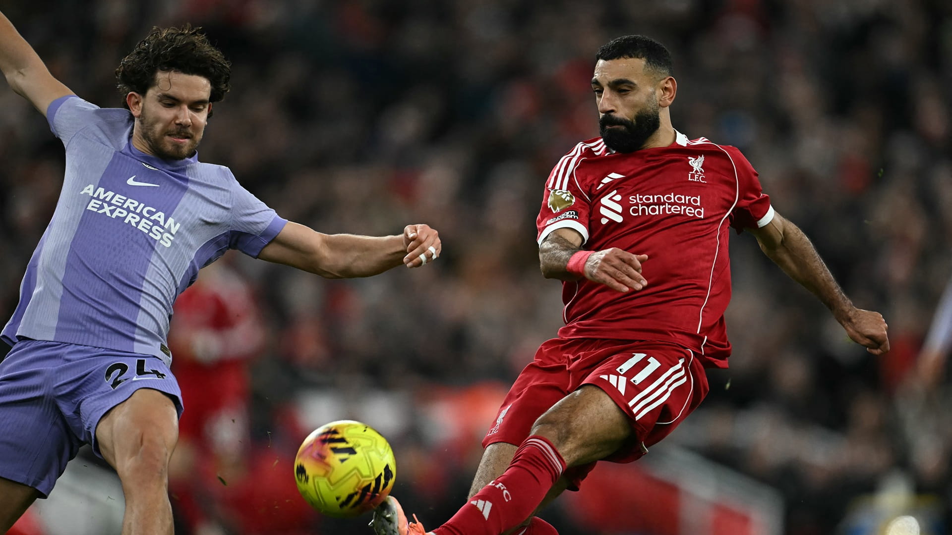 ليفربول يتخطى برايتون بهدفين في الدوري الإنجليزي #الشارقة24 