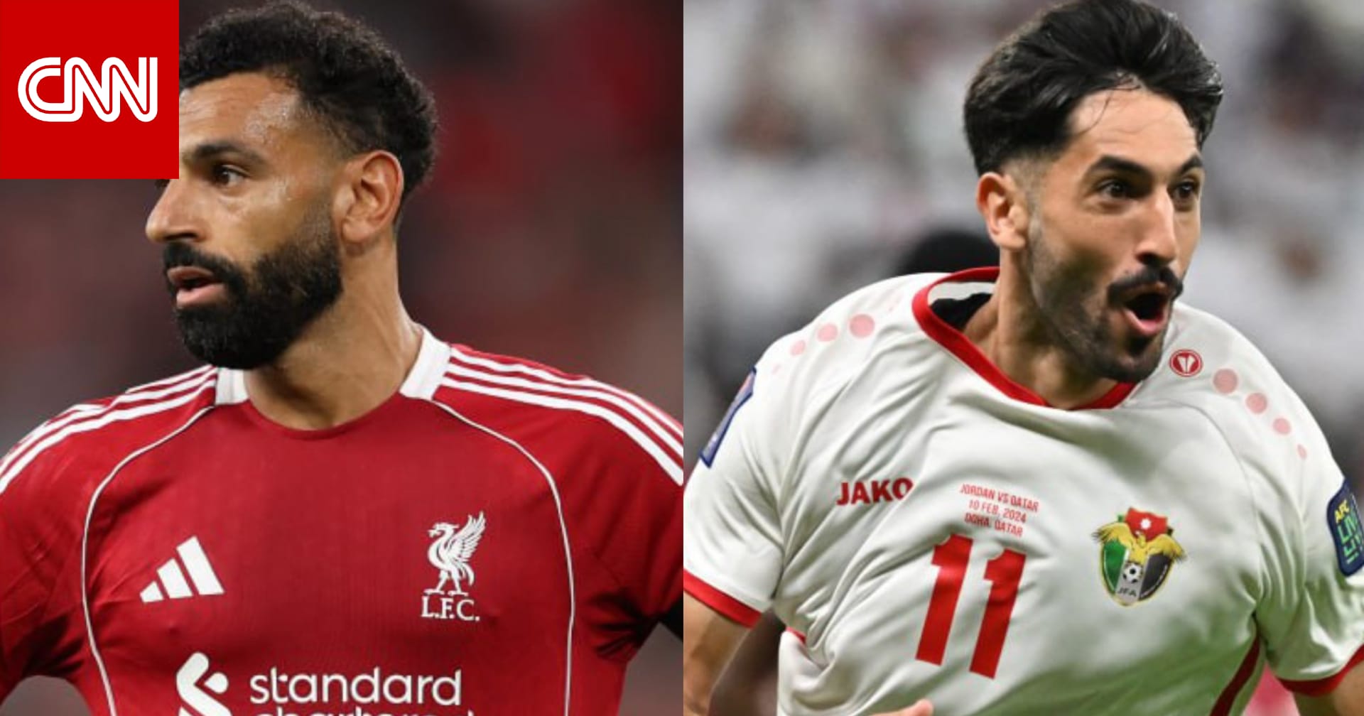 الأردن.. يزن النعيمات يخطف الأنظار وقاسم مشترك مع المصري محمد صلاح يبرزه عشاق كرة القدم على مواقع التواصل 