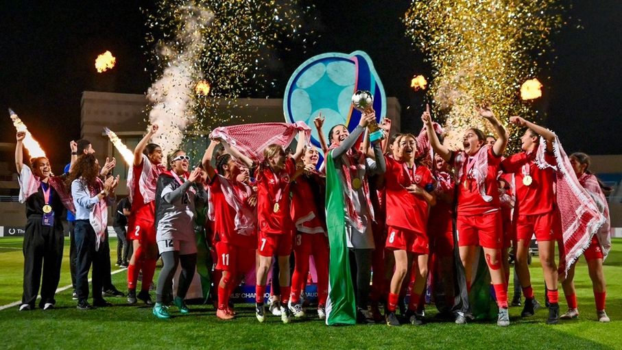 منتخب الواعدات بطلا لبطولة غرب آسيا #جريدة_الغد 