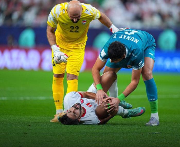 يزن النعيمات يخضع لتشخيص نهائي للاصابة اليوم ومعنوياته مرتفعة #سرايا 