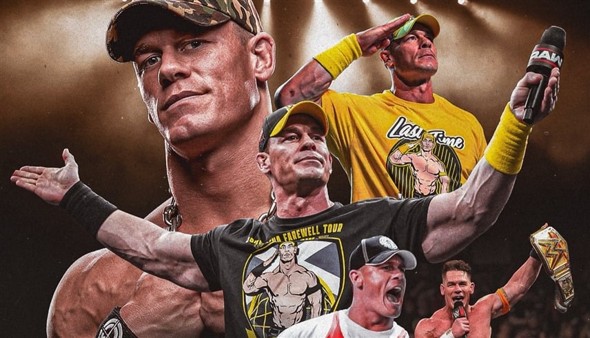 بعد مسيرة أسطورية.. جون سينا يودع رسمياً حلبة المصارعة 