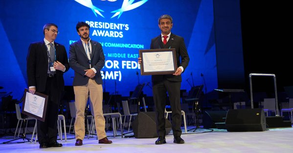 الاتحاد الدولي للسيارات يكرم الاتحاد البحريني لتميزه في التواصل المجتمعي #صحيفة_البلاد 
