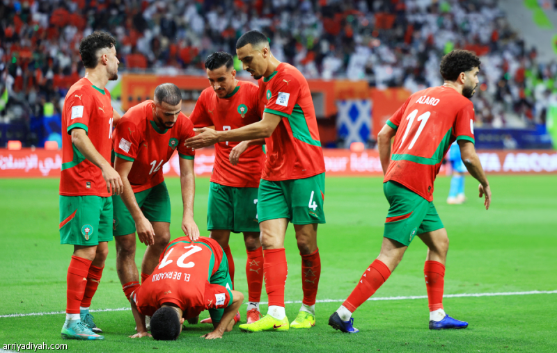 ثلاثية تجدد تأهل المغرب إلى نهائي العرب #المغرب_الإمارات 