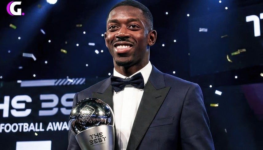 ديمبيلي يتوج موسمه الخرافي بجائزة "ذا بيست" 