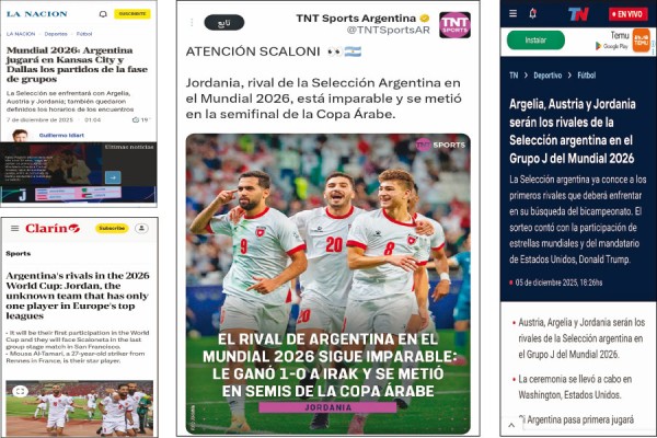 الإعلام الرياضي للتانجو يحذر "إنتبه يا أرجنتين" #عاجل 