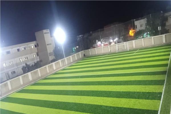 «الشباب والرياضة» تنتهي من تطوير ملعب مركز شباب بويط بالبحيرة 