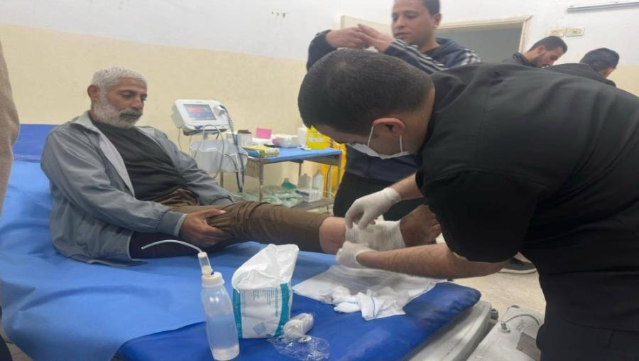 الجيش يستأنف تشغيل المستشفى الميداني الأردني شمال غزة #السوسنة 