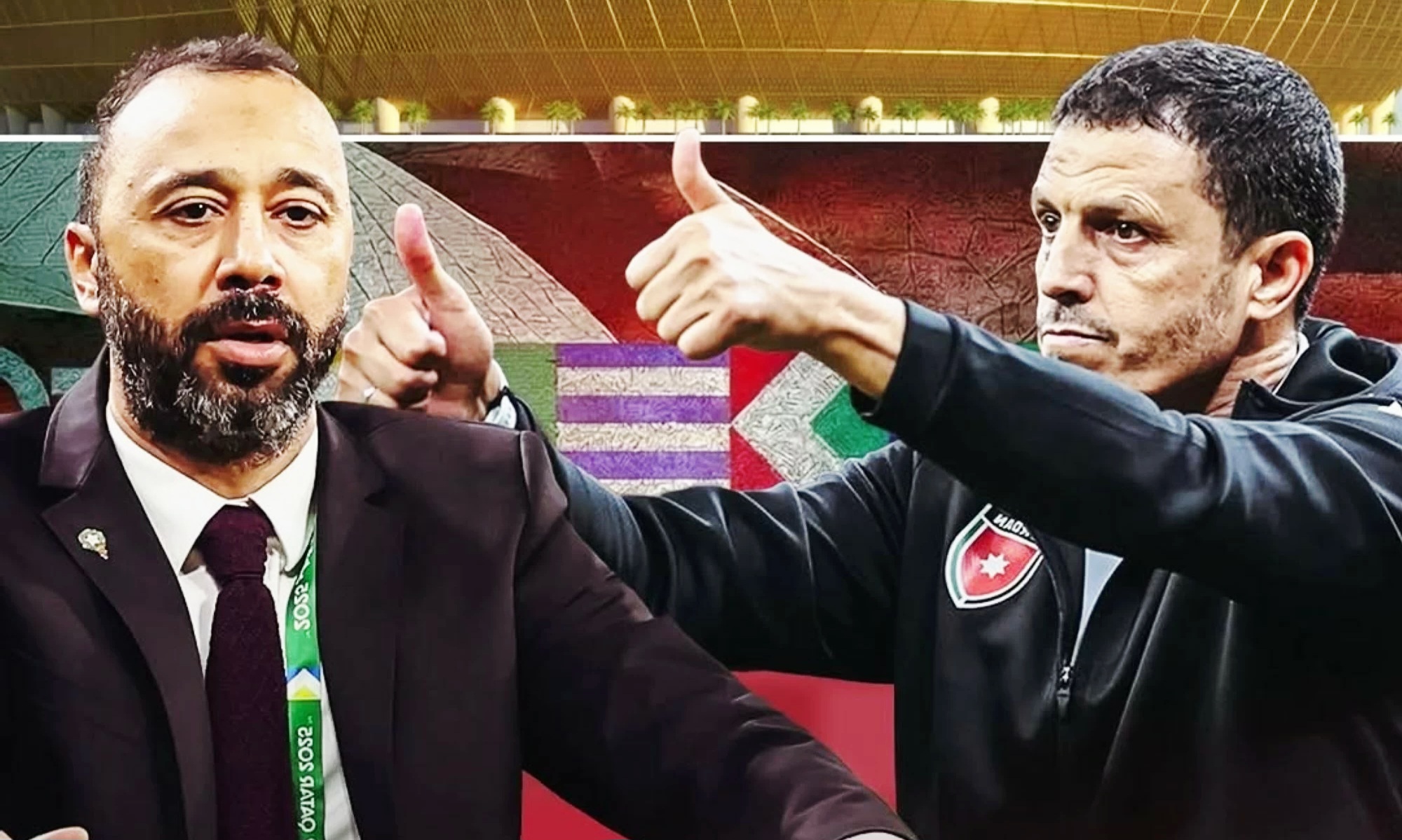 اتسمت تصريحات جمال السلامي، مدرب المنتخب الأردني، بالصراحة والحماس، حيث اعتبر أن الوصول للمباراة النهائية هو "محطة حاسمة" لبطولة ناجحة بامتياز، مقرا بصعوبة المأمورية أمام منتخب بلده الأم 