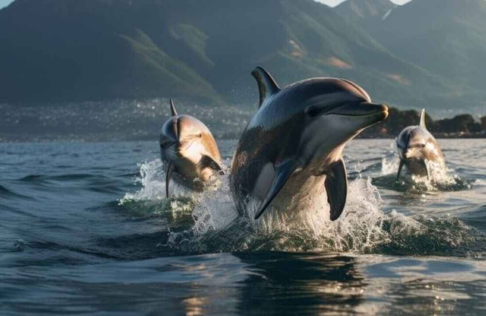 تحالف حيتان ودلافين غير مألوف 