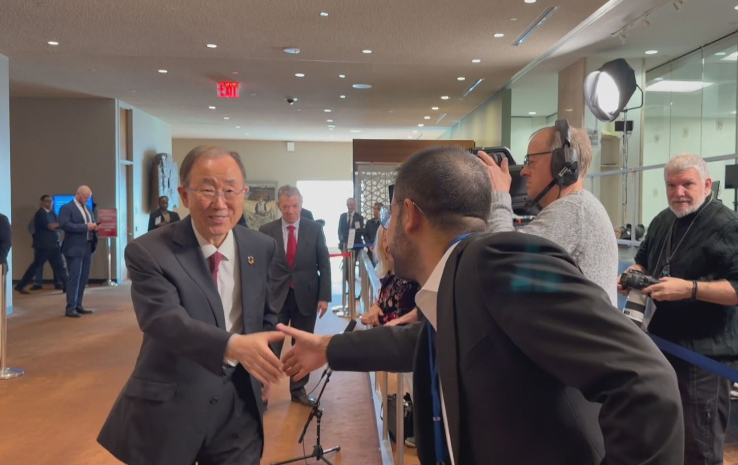 بان كي مون لرووداو: وضع العالم ازداد سوءاً 