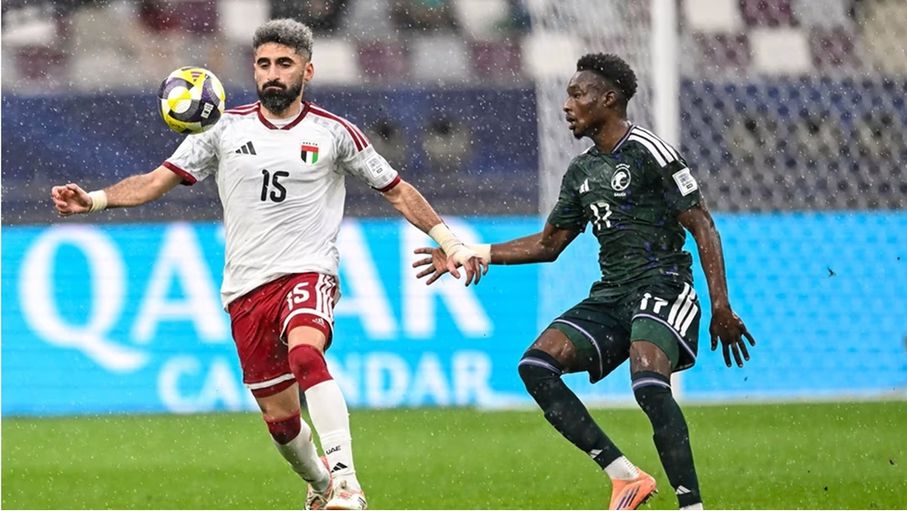 عاجل إلغاء مباراة السعودية والإمارات في كأس العرب بسبب الأحوال الجوية 
