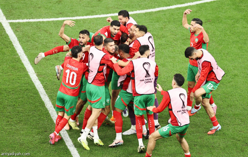 المرة الرابعة على التوالي.. حسم نهائي كأس العرب بعد التمديد #المغرب_الأردن 