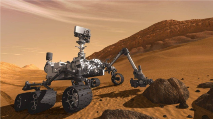 مركبة مريخية تقطع 411.7 متراً في يوم واحد 