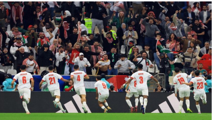 عاجل بعثة منتخب النشامى تصل إلى عمّان 