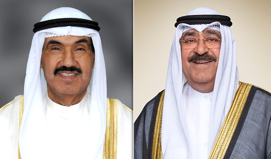 سمو الأمير يتلقى رسالة تهنئة من سمو الشيخ ناصر المحمد. بمناسبة مرور عامين على تولي سموه مقاليد الحكم #الكويت 