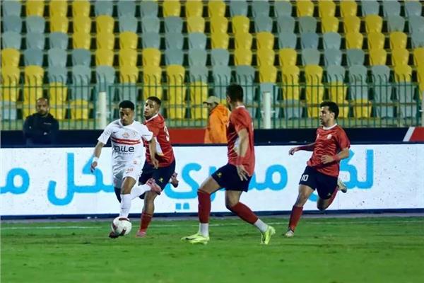 تعادل إيجابي بين ِالزمالك و حرس الحدود في الشوط الأول بكأس عاصمة #مصر 